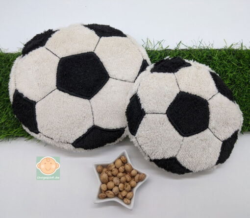 Kirschkernkissen Fußball für Babys und Kleinkinder