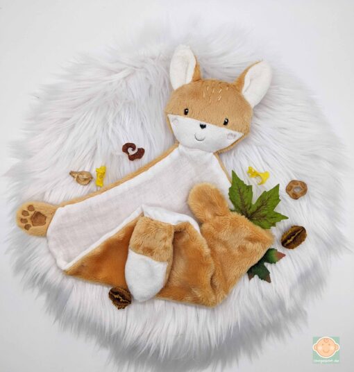 Kuscheltuch für Babys Fuchs